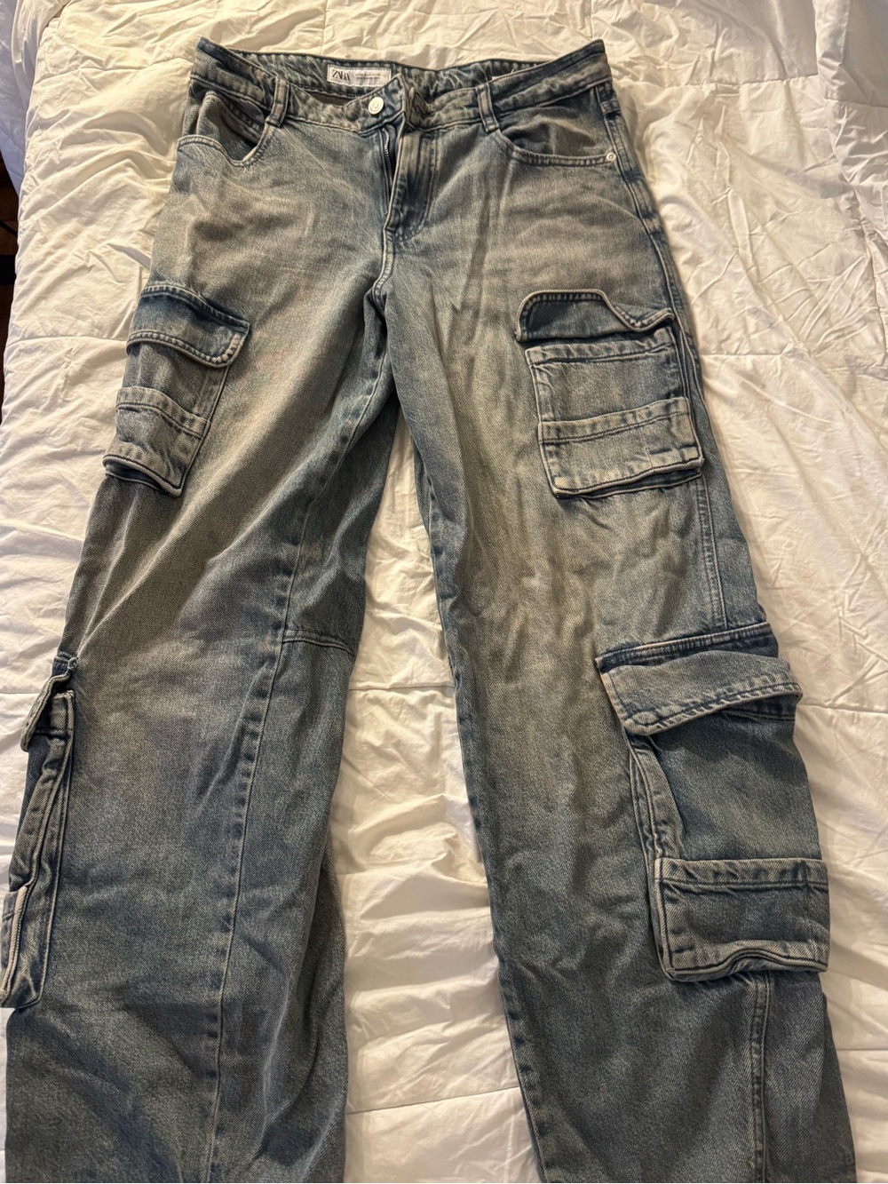 ZARA BAGGY CARGO JEAN